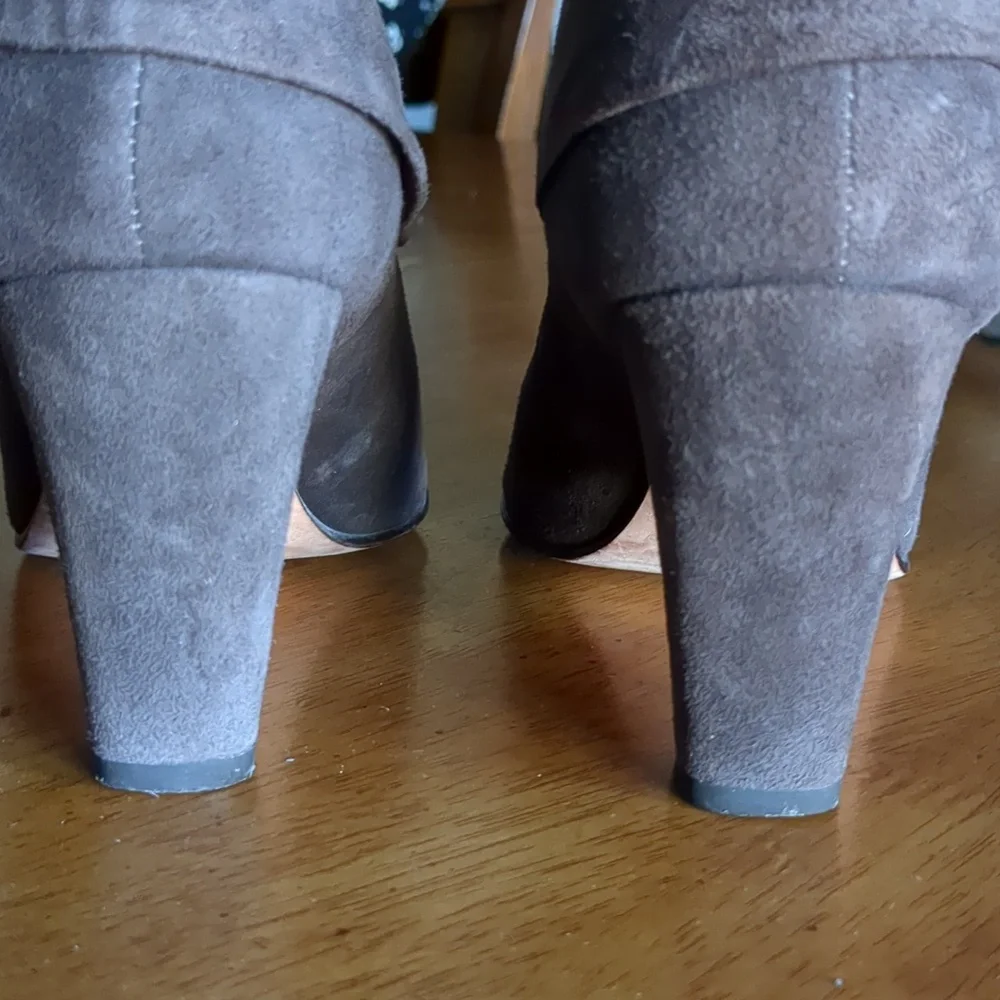 kate spade Brown Suede Ankle Booties
